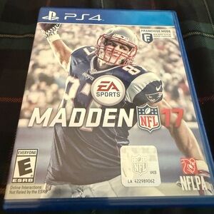 Madden NFL 17 for PS4 - Blue Case
